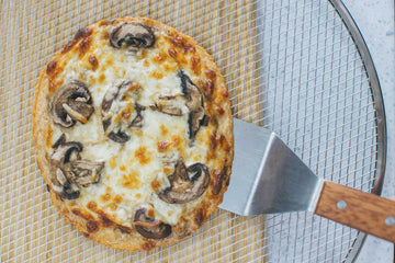 Mushroom Pesto Pizza