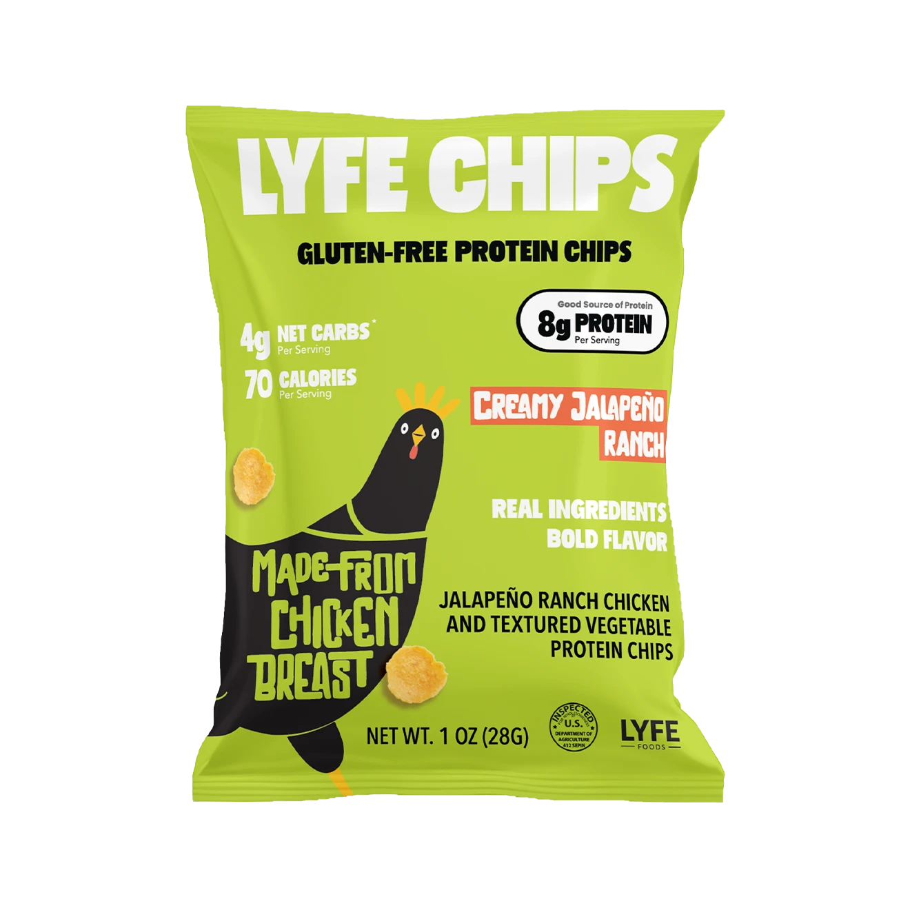 Creamy Jalapeno Ranch Chips – ZeroCarb LYFE