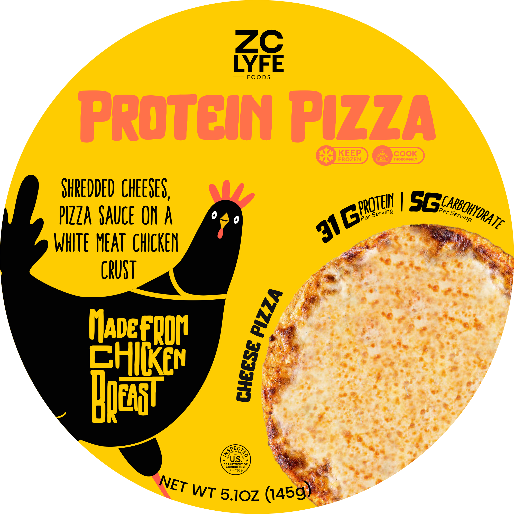 One Cheese Pizza - 7.5 Inch