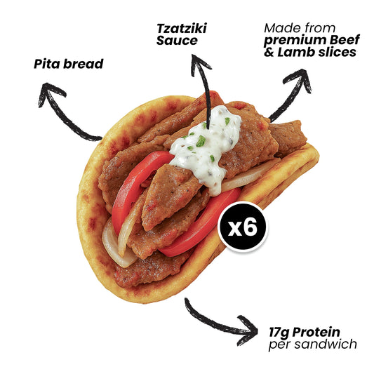 Meat Gyros Sandwich Kits