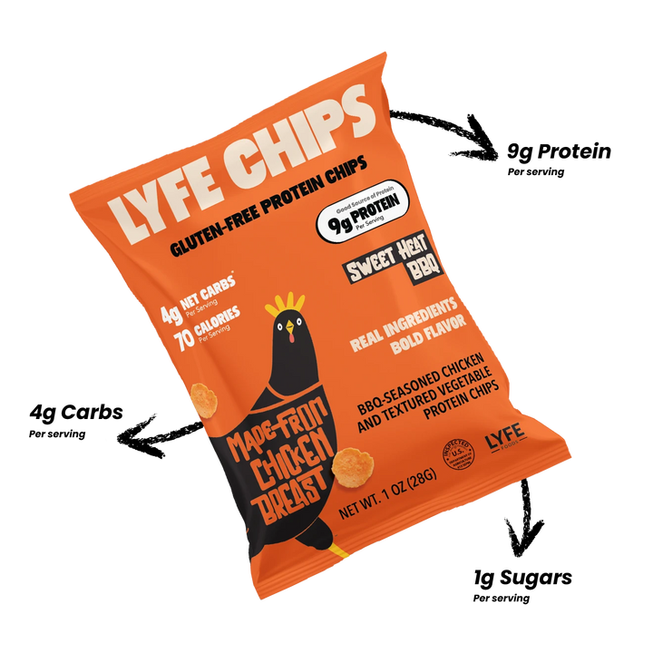 Sweet Heat BBQ Chips – ZeroCarb LYFE