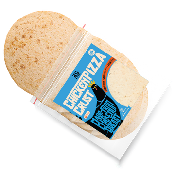 ZeroCarb Pizza Crusts - 37g protein - 100% Chicken breast