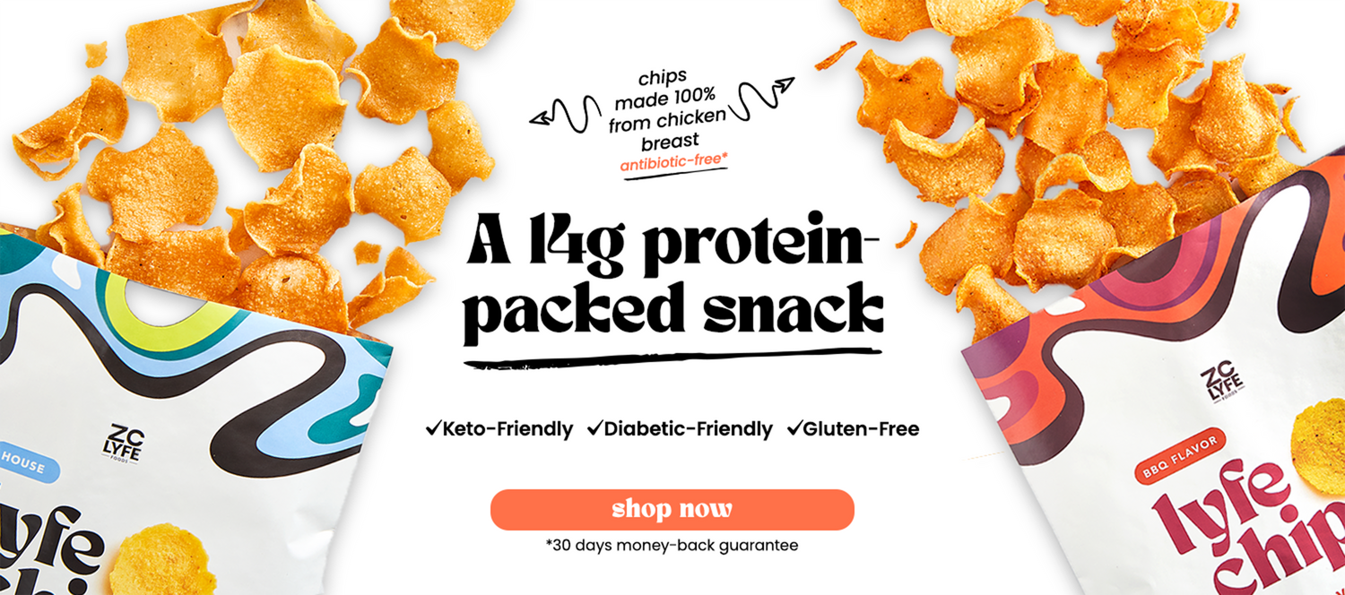a 14g protein packed snack. Keto-friendly, Diabetic-friendly, gluten-free. Shop now!