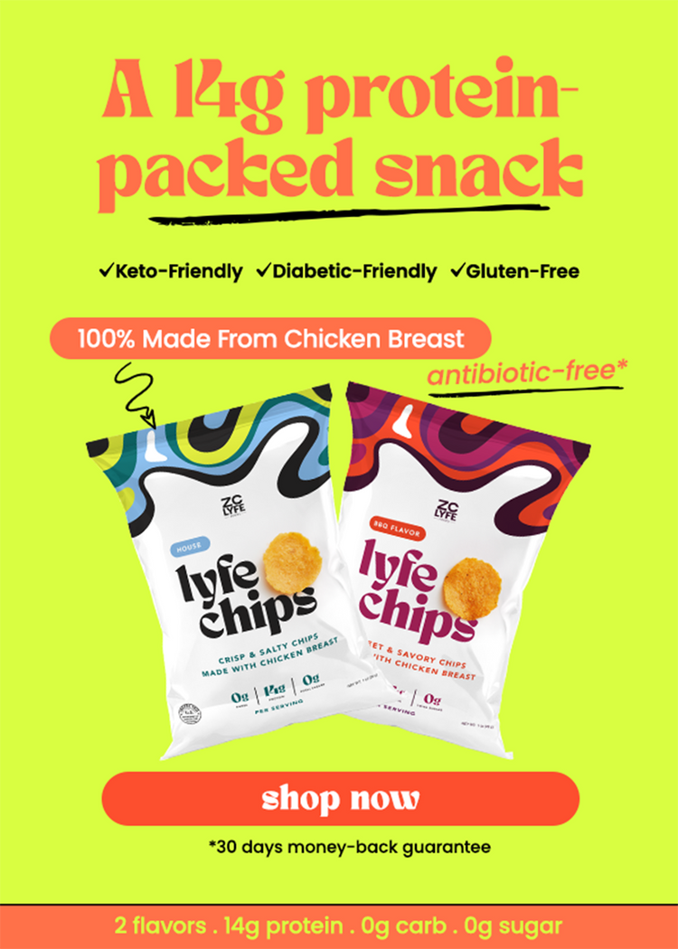 a 14g protein packed snack. Keto-friendly, Diabetic-friendly, gluten-free. Shop now!