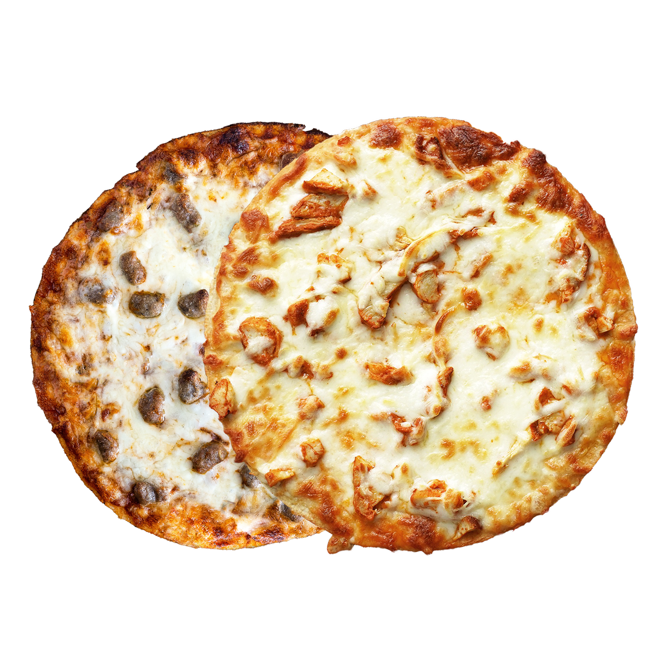 Low Carb, High Protein Pizza - 100% Chicken Crust - Bundle of 4 Pizzas